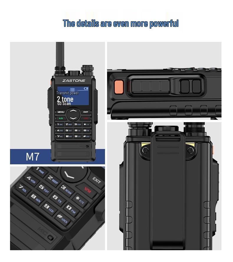Instant Com M7 High-Power UV Dual-Band Walkie-Talkie for Outdoor and Self-Driving Tours