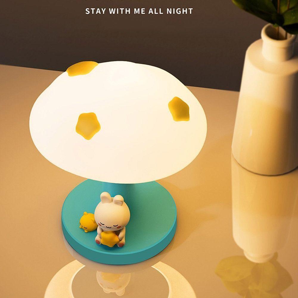 Dimming Cloud Table Lamp USB Charging Bedside Table Lamp Sleeping Atmosphere  Light  Bedside