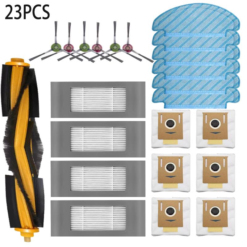 For ECOVACS Deebot T8 AIVI T9 AIVI N8 Pro AIVI N9 N10 N10 Plus Accessories Main Brush, Side Brush, Filter, Dust bag,Hepa Filter