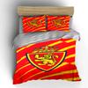Crowned lion emblem pattern. Bedding sets Duvet cover sets Duvet covers Pillowcases(1*Duvet Cover 2*Pillowcases without duvet insert)