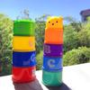 9Pcs Stacking Cups Game Kids Fun Number Letters Stacking Cup Montessori Sensory Puzzle Stack Speed Games Toys For Children Gifts