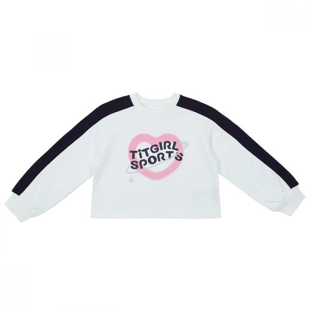 Tiffany White Heart Lettering Sweatshirt T51kbt040 white130 3070₽