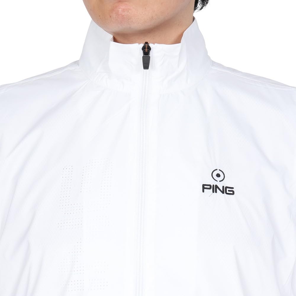 [Ping Apparel] Pánská vesta na zip (Roztažitelný a Odolný)  Golf  621-5158203 030Bílá M
