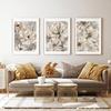 Still Life Poster Botanical Beige Flower Canvas Painting Nordic Wall Art Pictures for Living Room Cafe Home Decor