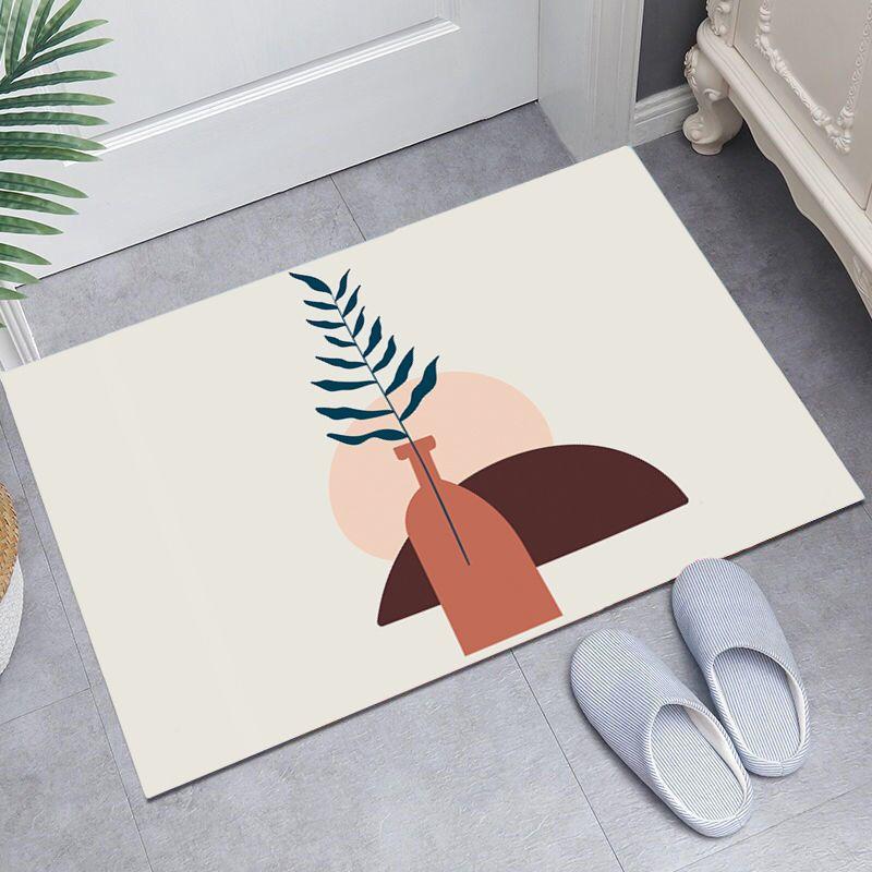 

Противоскользящие и впитывающие декоративные коврики для ванной из диатомовой земли просты в уходе 40X60cm 15.7X23.6in