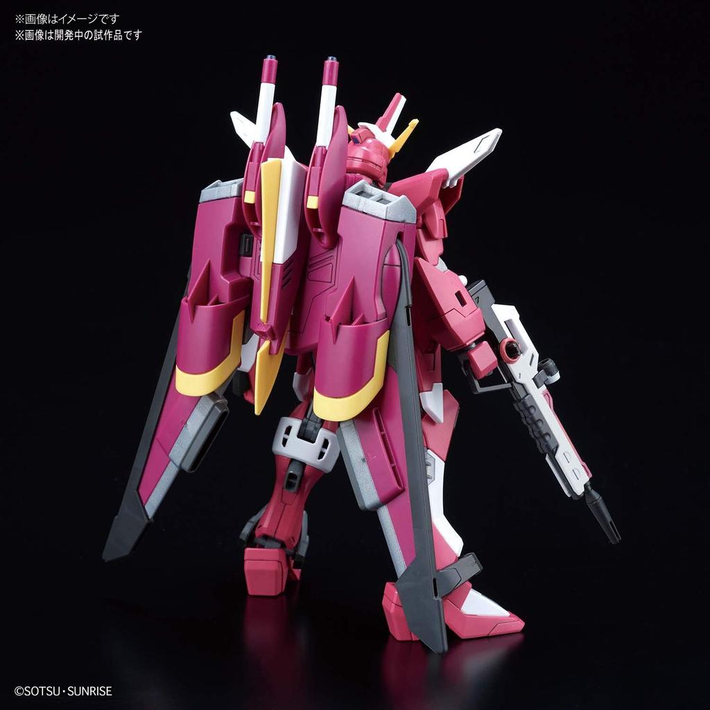BANDAI SPIRITS HGCE Mobile Suit Gundam SEED DESTINY Infinite Justice Gundam 1/144 Scale Pre-Colored Plastic Model
