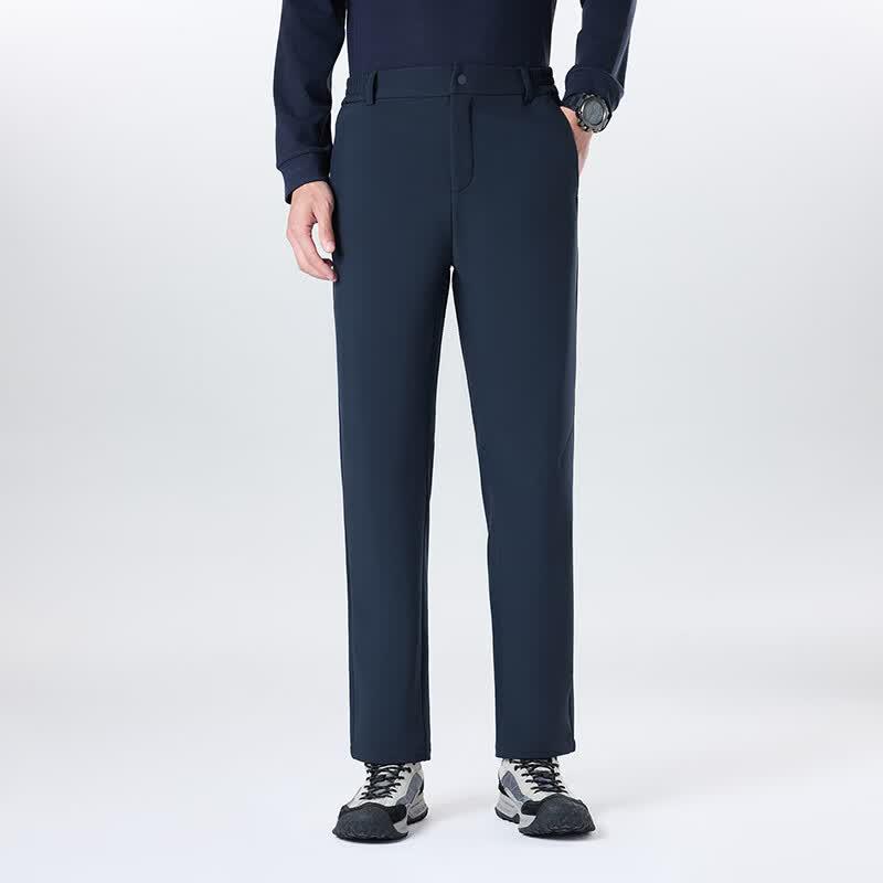 COVER GAL Men's Retro Quick-Dry Straight Casual Pants