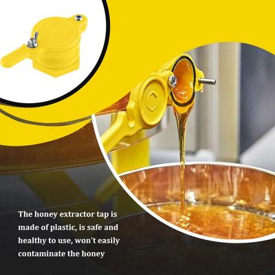 Honey Shaker Honey Mouth Shaker Honey Bucket Accessories Bee Faucet Gate Valve Bottling Honey Extractor Beekeeping Tools