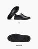 Red Dragonfly Men's Genuine Leather Business Casual Shoes - Autumn Style, Comfortable Cowhide Commuter Shoes for Middle-Aged Dads.