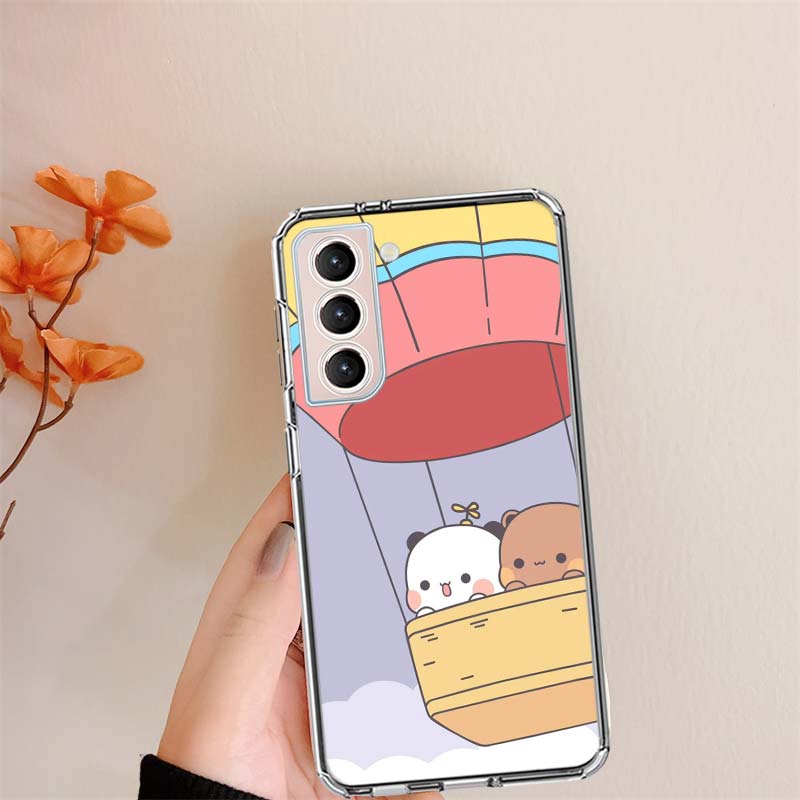 Cute BuBu DuDu Clear Phone Cases for Samsung S26 Ultra Galaxy S25 Edge S24 S23 FE S21 Plus S20 S22 S10 Cover Patterned Compatibl