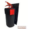 Car fire extinguisher organizer Durable trunk storage bag and seat back bracket for storing fire extinguishers in vehicles