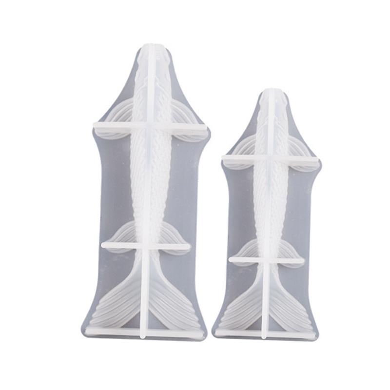 Large Fish Resin Mold Valentines Stereo Silicone Molds Epoxy Casting Mould for Wall Hanging Mount Decor DIY Crafts