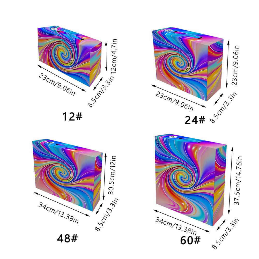 Diamond Art Trays Kits with Spoon & Brush 5D Diamond Painting Art Drawer Box Tray Kit Diamond Painting Storage Containers Trays