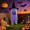 String Lights LED Hanging Ornament LED Lighted Witch Hat Ghost Decor  Indoor Home