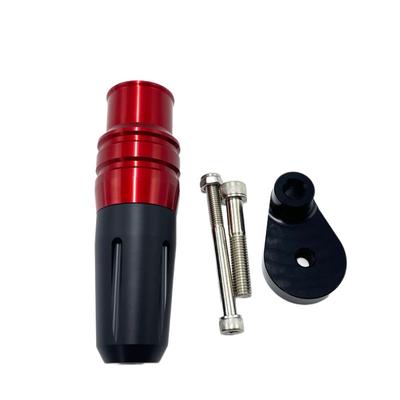 Motokano Engine Slider for CB400X CB400F NX400 8BL-NC65 Frame Slider (Red)