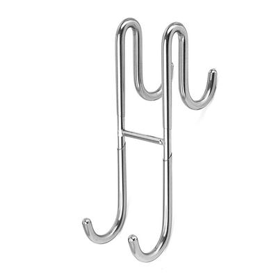 Shower Door Towel Hooks for Bathrooms Double Sided Glass Shower Hooks Over The Frameless Glass