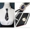 New Alloy JK Bow Tie Polyester Elegant Necktie Shirt Dress Collar Pins Men