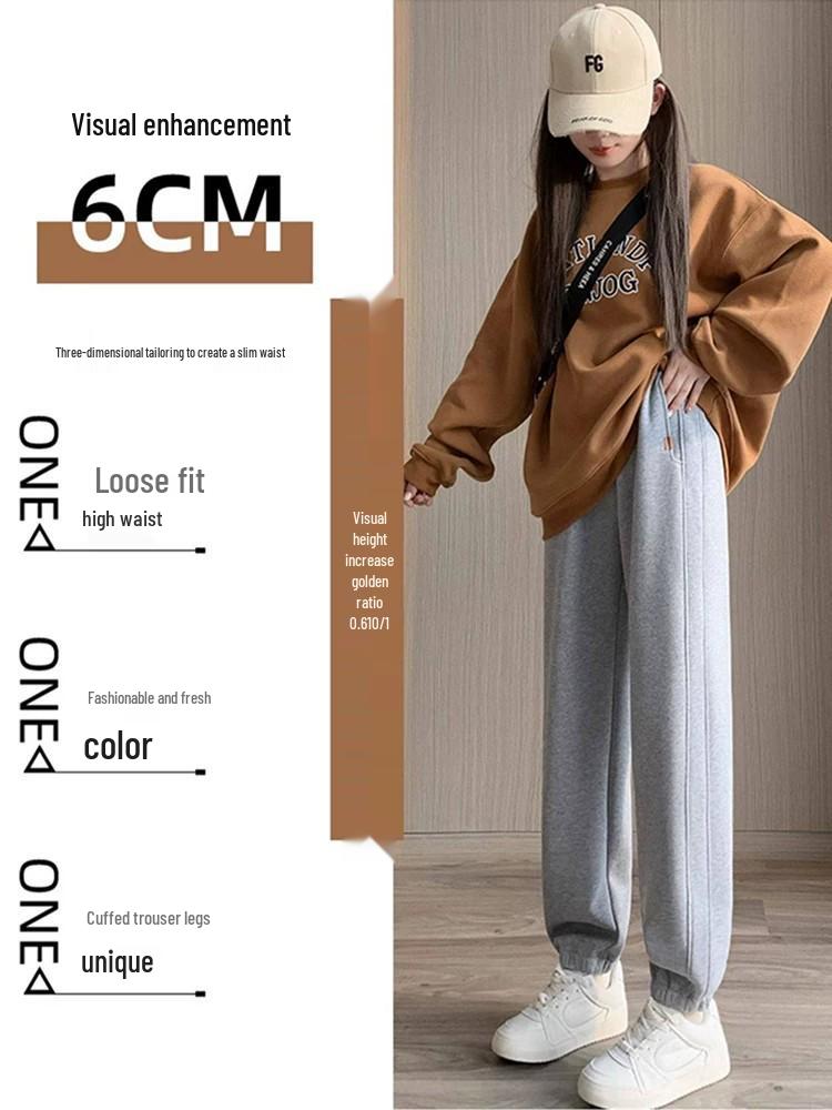 2026 Spring/Autumn Maternity Joggers: Casual, Plus Size, Relaxed Fit, No Belly Support, Petite-Friendly Sports Pants