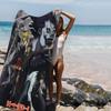 Classic Vintage Anime D-death N-Note Microfiber Blanket Quick Drying Beach Towels Oversized Printing Super Absorbent Pool Towel
