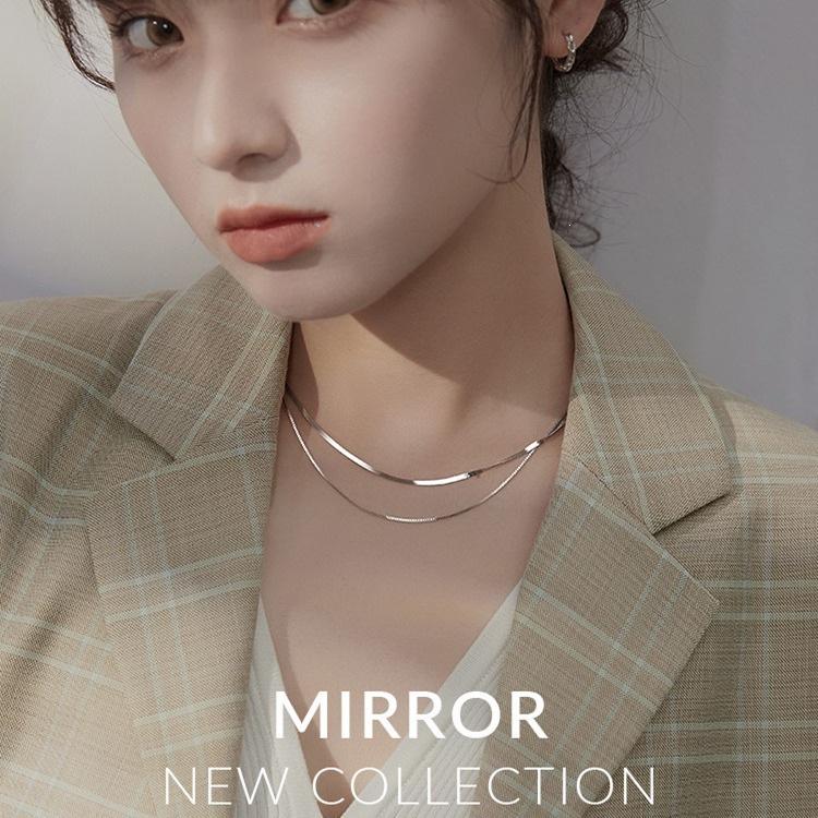 2023 Trendy Double Layer Snake Bone Necklace – Creative Collarbone Chain Women’s Jewelry