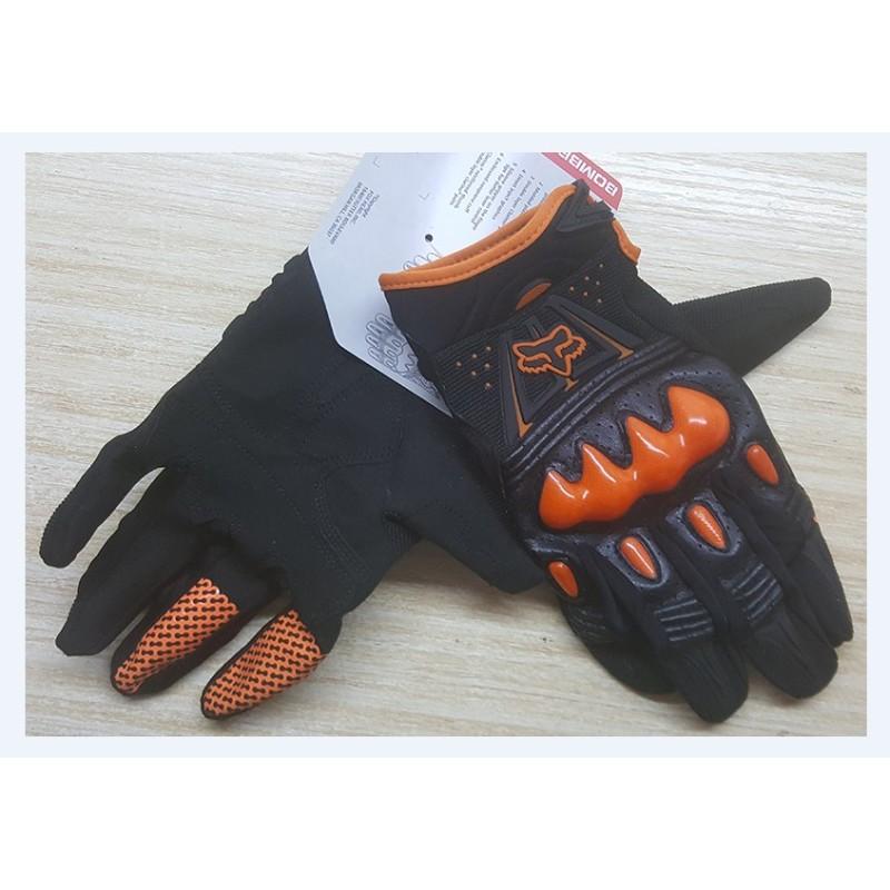 Motorcycle Riding Gloves Motocross Carbon Fibre Leather Racing Gloves