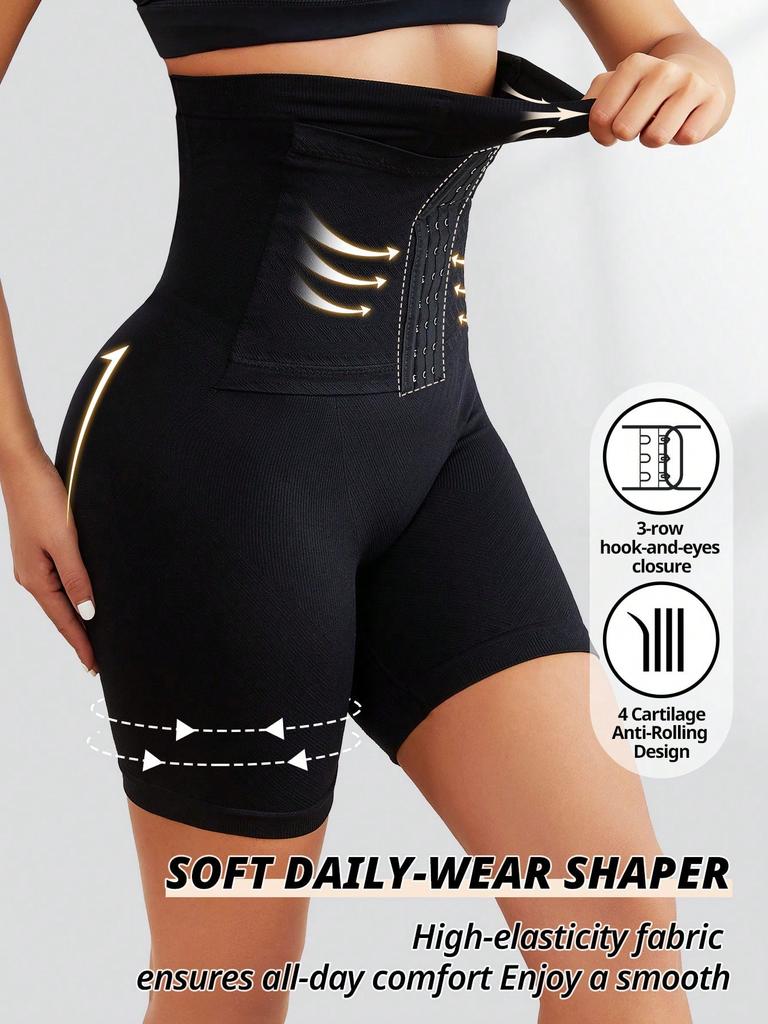 Flarixa Women Super High-Waisted Faja Shaperwear Bottom Waist Trainer Panty Strong Postpartum Tummy Control Panties Butt Lift Body Shaper Underwear