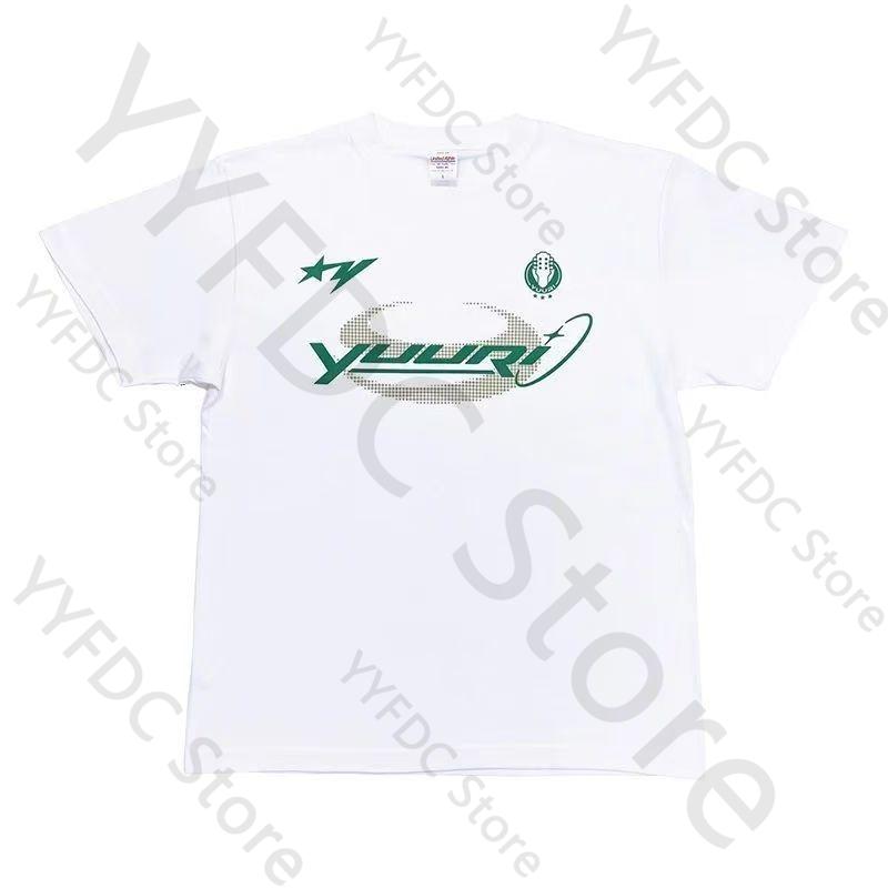 Yuuri T Shirt Fashion Letter Print Tshirt Singer YUURI Fans Clothes Women Unisex Summer High Quality Cotton Short Sleeve Tee Tops S