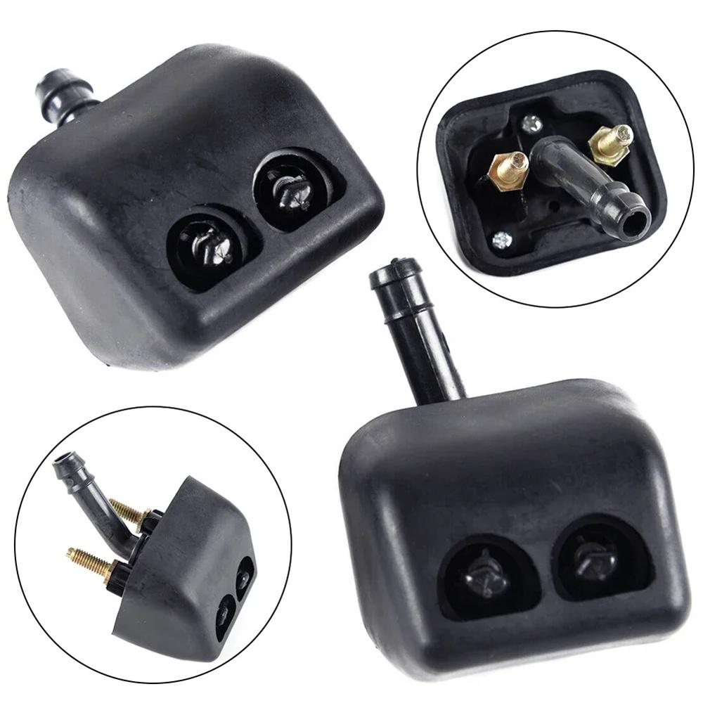 2pcs Headlight Lamp Washer Nozzle Jet Fit For Pajero Montero V73-V77 2003-2006 Left & Right