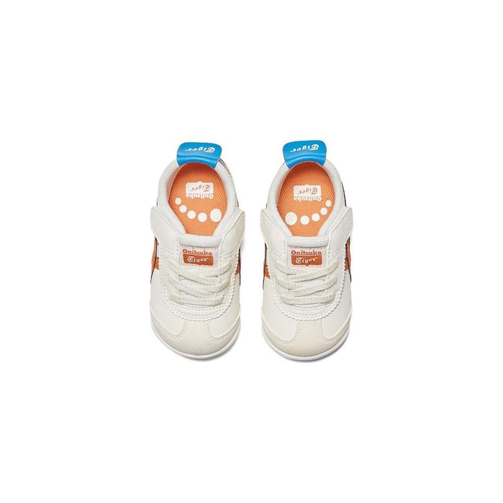 ONITSUKA TIGER Mexico 66 TS Cream Rust Orange Baby Sneakers 1184A074-116