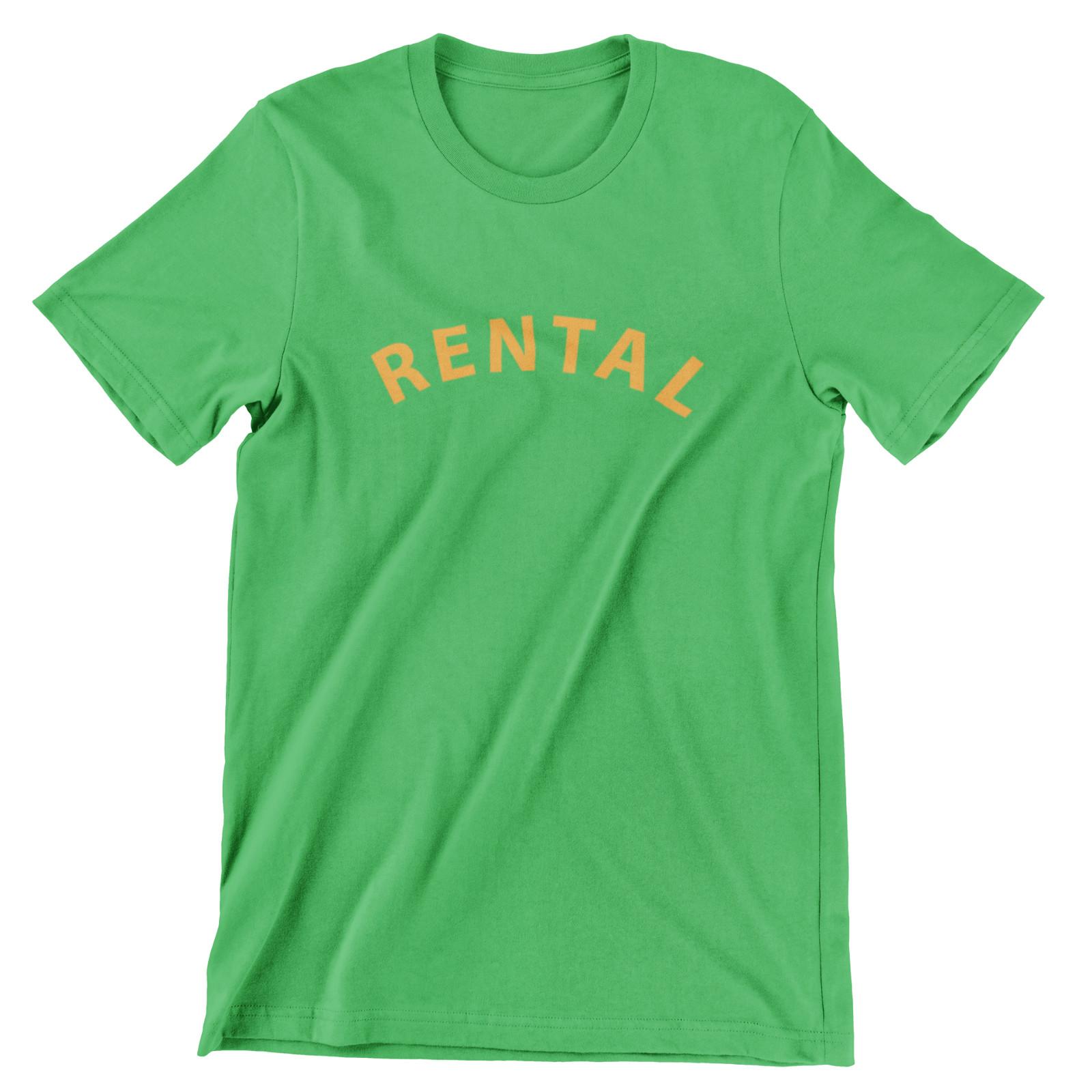 Rental T-Shirt Mens Womens Tees Top as worn by Frank Zappa L
