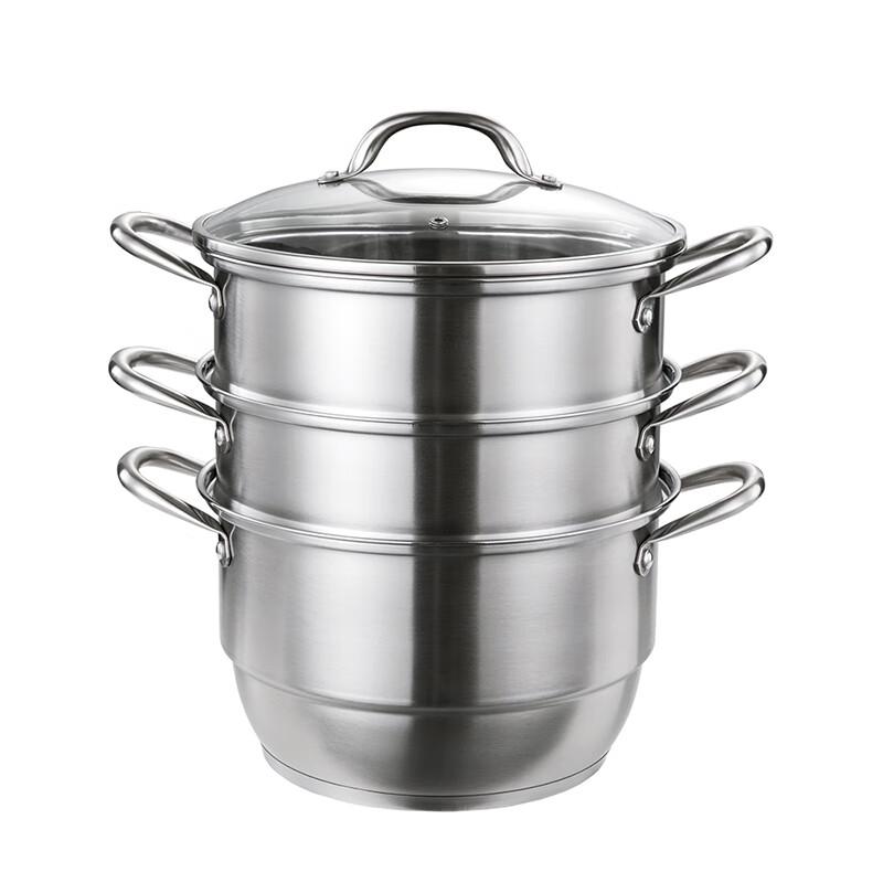 

Deslon Multi-functional 3-Layer Stainless Steel Steamer Pot