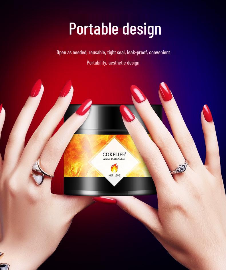 COKELIFE Back Garden Fist Play Anal Lubricant for Male Comfort and Pain Relief, Soothing Blue Formula