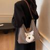 Casual Commuter Tote Bag Women's Large-capacity New Cartoon Single Shoulder Crossbody Multi-functional Backpack