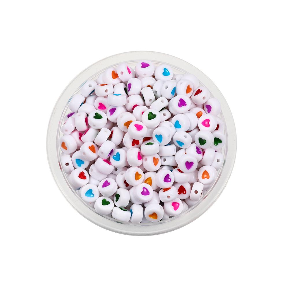 

120 шт. круглые плоские акриловые бусины с буквами, разделительные бусины с буквами, свободные бусины для самостоятельного изготовления ювелирных изделий, поиск принадлежностей, аксессуары для браслетов 120pcs