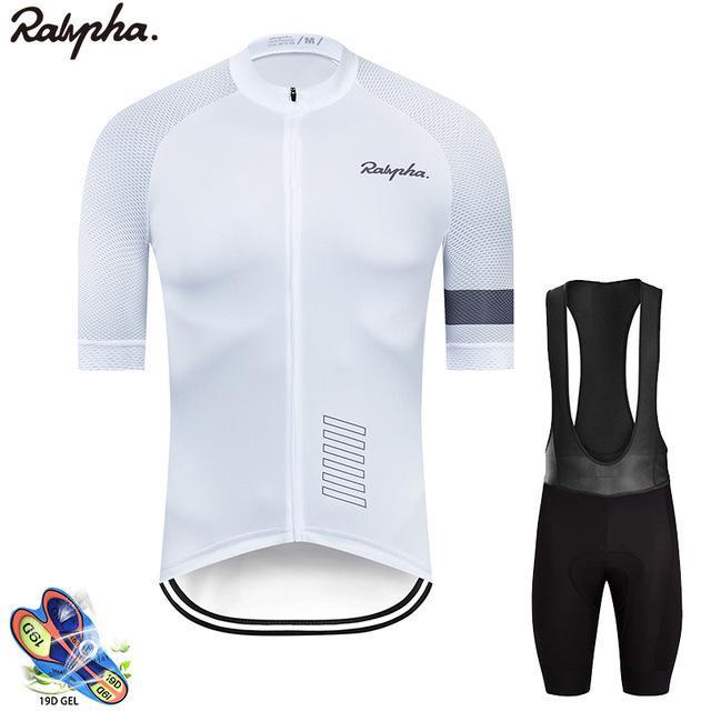 [Ready Stock] Rapha Summer Cycling Jersey Set Men's Cycling Jersey Bike Shorts Set Cycling Jersey