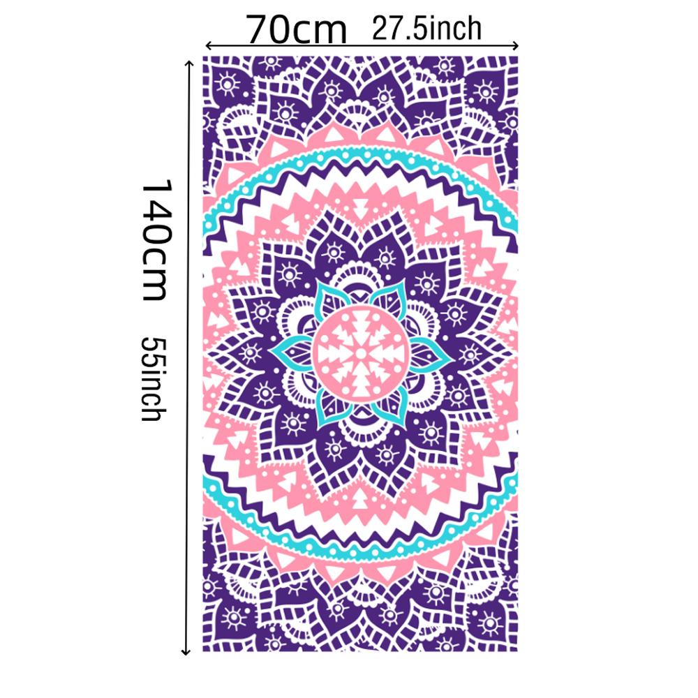 

Symmetrical geometric pattern bath towel, super fiber beach towel, super absorbent, suitable for travel, gym, yoga, beach, etc. W40*H60(CM)