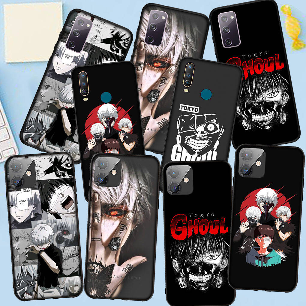 Phone Case for Samsung Galaxy S25 S23 S22 S24 Ultra FE A05 A06 A15 A16 A36 A37 A35 A54 A55 A56 A57 A25 A26 A53 A17 Ken Kaneki Anime Tokyo Ghoul Cover