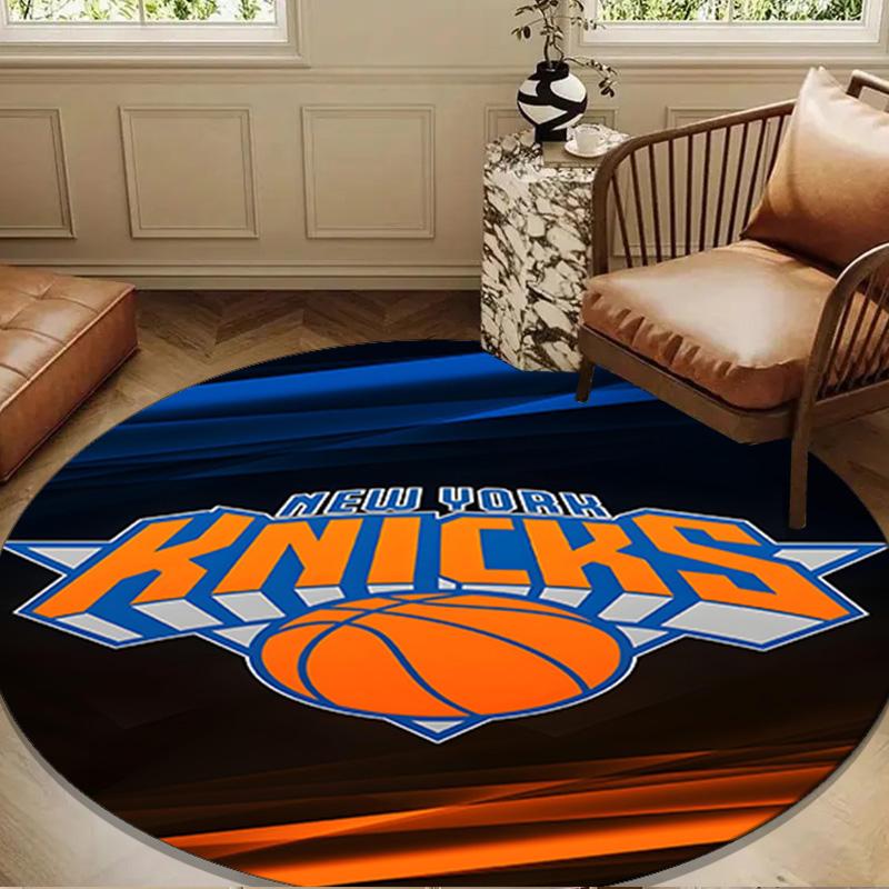 New York Football Round Mat, Anti-slip Circle Carpet Chair Rug For livingroom,Bedroom, Doormat Home Decor Gift Christmas Gifts
