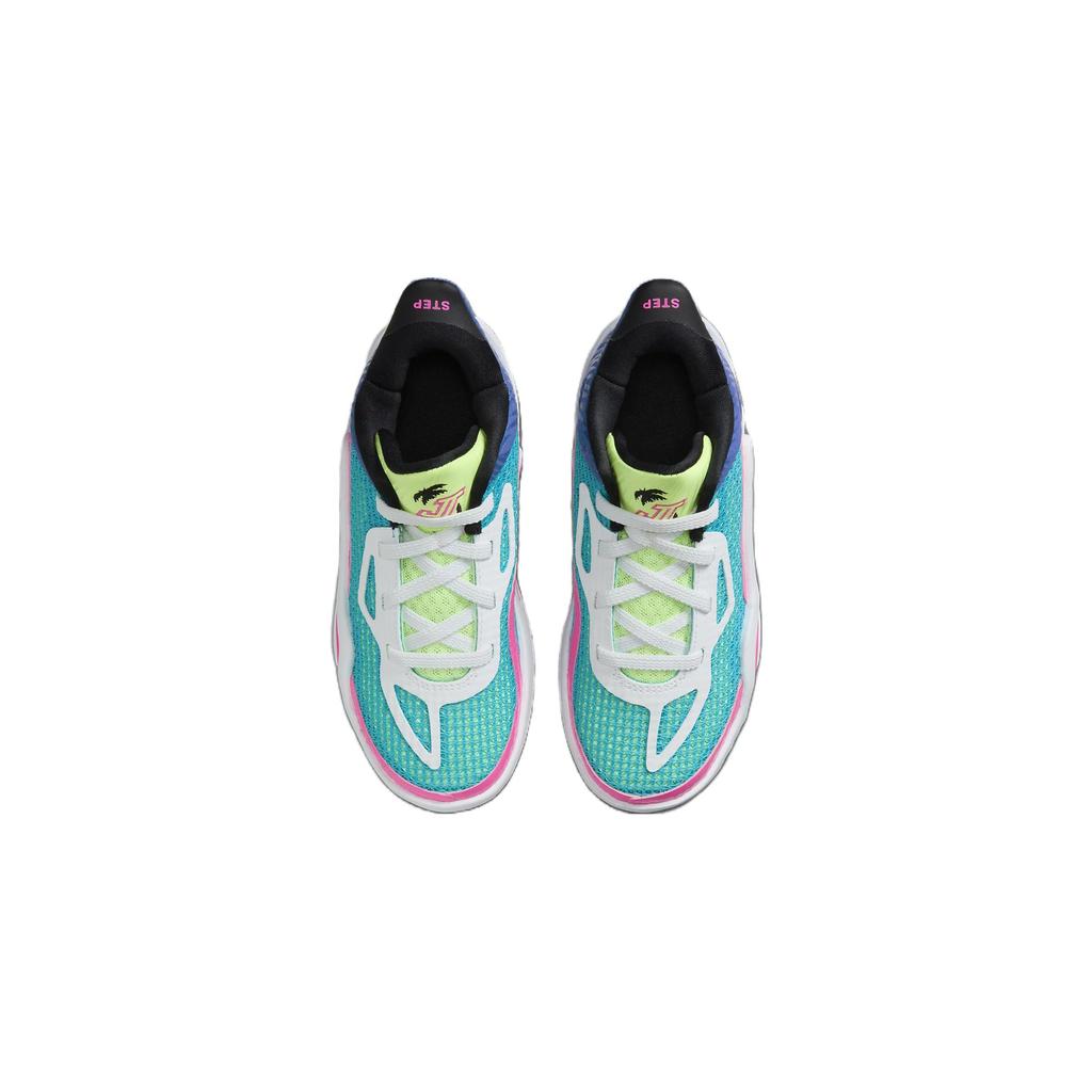 Air Jordan Tatum 1 PS Wave Runner Kids Sneakers Blue Lagoon-Pulse Pink-Blast FV0173-400