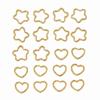 Gold Hair Loop Star Women Hair Clip Summer Decor Braide Hair Tool  Hair Braiding Decoration