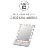 SMALY Actress Mirror with Light, Tabletop, Wall-Mounted, Hollywood Mirror, USB, Battery Operated, 2-Way, Portable