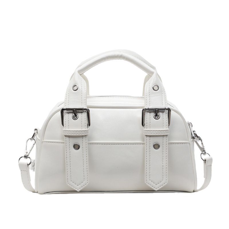 Small bag women's 2025 new high-end sense portable Boston bag leisure niche design shoulder bag fashion crossbody bag