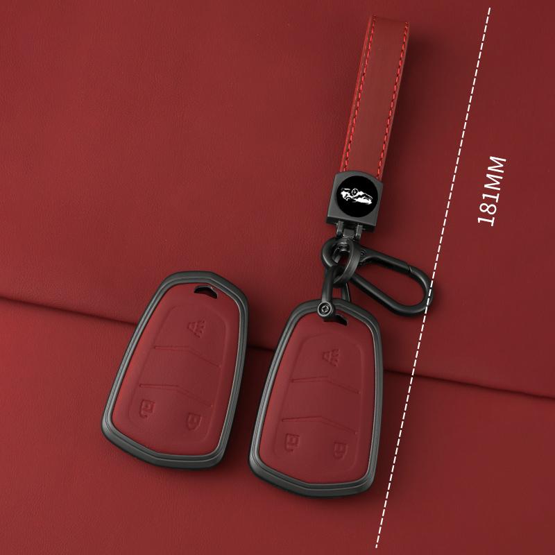 3 4 5 6 Buttons Metal Car Key Case Cover For Cadillac 2015-2019 Escalade ATS CTS CT6 XTS XT5 SRX Protector Keychain Accessories