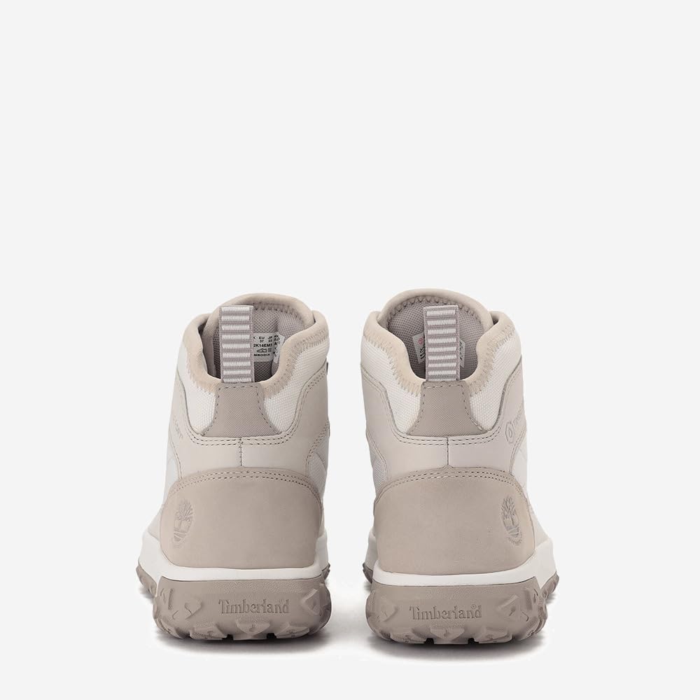 Timberland GreenStride™ Motion 6 Mid Waterproof Sneakers, Women's, White Nubuck, Size 6.0 (TB0A2K14EM31), Size 23.0cm
