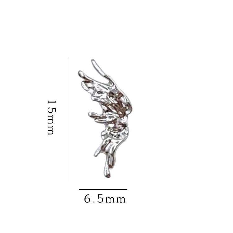 2025 Fashion 3D Butterfly Wing Nail Art Accessories for Women
