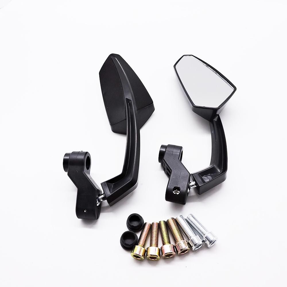 

6 цветов, пластиковые зеркала заднего вида для мотоцикла, боковое зеркало заднего вида, универсальное зеркало заднего вида для скутера, электронного велосипеда