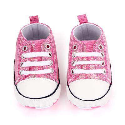 0-18M Mode Neugeborenen Babyschuhe Junge Mädchen Klassisch Sport Weiche Sohle Erstläufer Freizeit Sneaker Weiße Taufschuhe