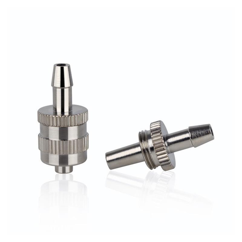 Hot Sale Dispensing Glue Subpackaging Syringe Barrel Luer Lock Adapter Fitting Tracheal Connector Metal Material Parts