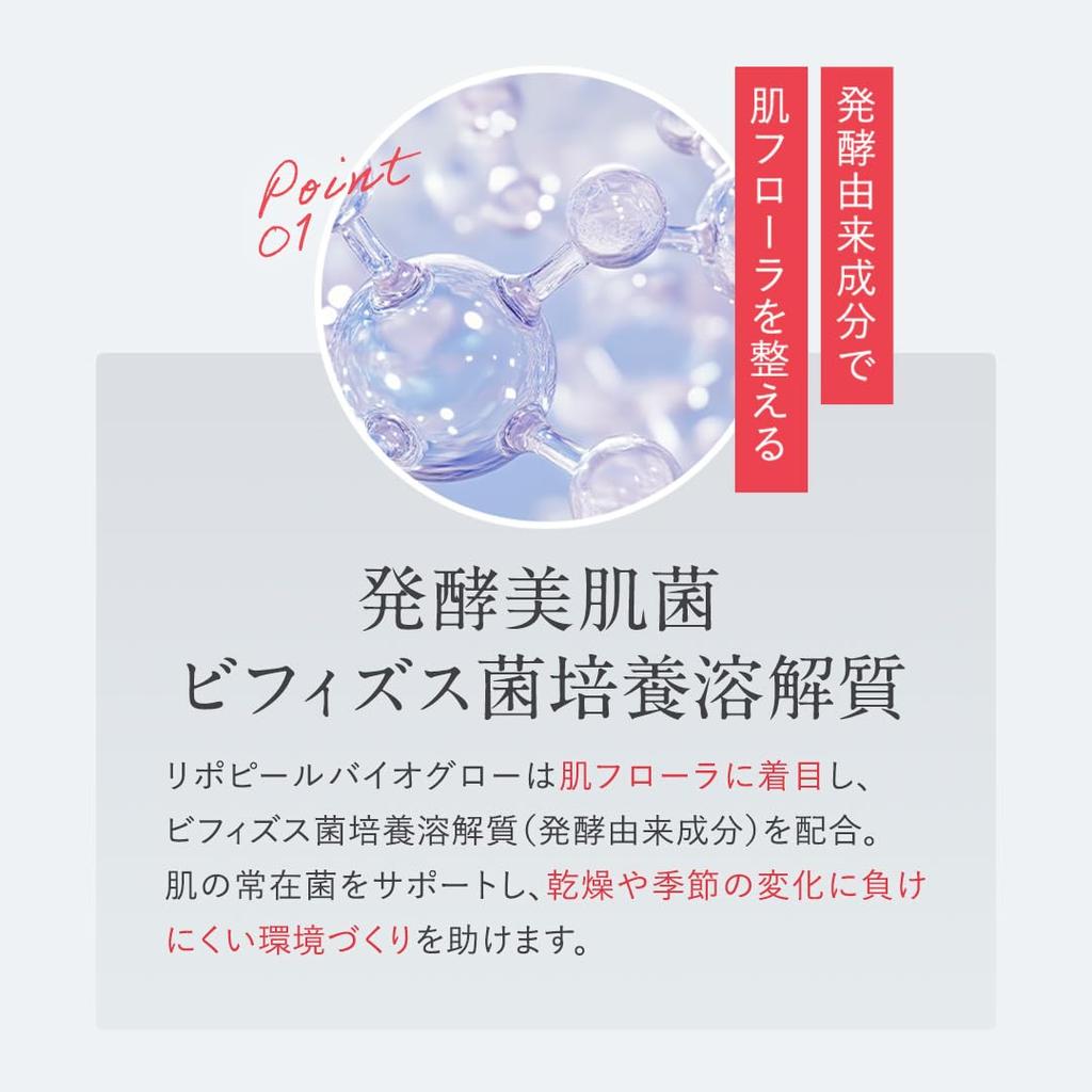 LIPOPEEL BIOGLOW 30ml Exfoliating Pore Care Infusion Serum with Liposomal Ceramide and Patch Tested for Sensitive for Pore Rejuvenation and Dryness