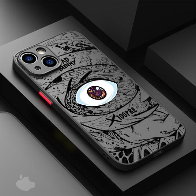 

Чехол Bad Bunny X100pre Для Apple iPhone 15 14 13 11 12 Pro 7 XR X XS Max 8 Plus 6 6S SE 2022 14Pro Черный Матовый Телефон Funda iPhone 13 Mini